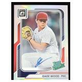 2026 Panini Optic Rated Rookie Gage Wood Autograph