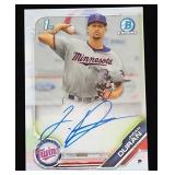 2019B Chrome Jhoan Duran Rookie Autograph Card