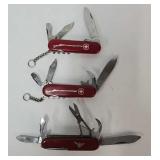 (3) Pocket Knives