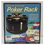 Trademark Deluxe Carousel Poker Rack (MIB)