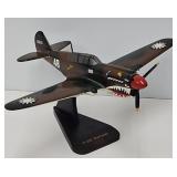 Curtiss P-40 Mahogany Executive Desk Model