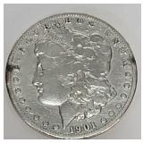 1901O Morgan Silver Dollar