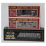 Train - (3) Asst O-Gauge Freight Cars (MIB)