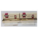Train- (2) Ambroid O-Gauge Freight Car Model Kits