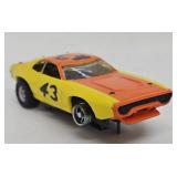 Aurora AFX #43 Plymouth Roadrunner HO Slot Car