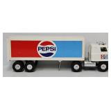 Ertl 21 1/2' Pressed Steel Pepsi Tractor Trailer