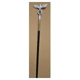 Military - WWII German Flag Staff w/NSDAP Topper