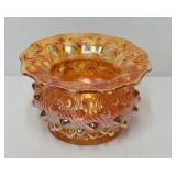 Millersburg Hobnail Carnival Glass Spittoon