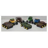 (7) Tootsietoy Die Cast Toy Vehicles