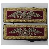 Civil War US Artillery Colonel Shoulder Boards