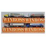 (4) Winross 1:64 Die Cast Promo Tractor & Tankers