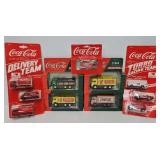 Lot Asst 1:64 Die Cast Coca-Cola Vehicles (MIP)
