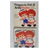 1973 Raggedy Ann & Andy Radio (factory sealed)