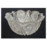 American Brilliant (ABP) Cut Glass Bowl