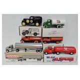 (6) Ertl Gas & Oil Promo Banks (MIB)