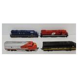 Train - (4) HO Diesel Locomotives