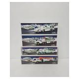 (4) Hess Gas Promo Trucks 2000, 02, 06 & 10 (MIB)