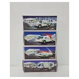 (4) Hess Gas Promo Trucks 1994, 96, 98 & 04