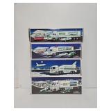 (4) Hess Gas Promo Trucks 1992, 97, 99 & 03 (MIB)