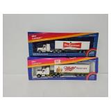 Siku Eurobuilt Miller & Budweiser Tractor Trailers