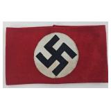 Military- WWII German NSDAP 4 3/8"W Arm Band