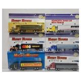 (6) 1:64 Die Cast Promo Tractor Trailers (MIP)
