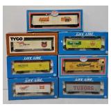 Train - (7) HO Gauge Beer Promo Billboard Reefers
