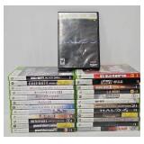 (25) Xbox 360 Video Games