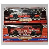 (2) Ertl American Muscle 1:18 Die Cast Stock Cars