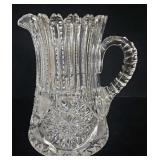 American Brilliant (ABP) Cut Glass Pitcher
