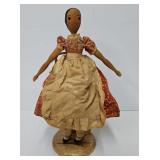 1950ï¿½s Mid Century Polly Shorrock Wooden Peg Doll
