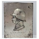 Military - WWII German Army Soldier Wall Plaque