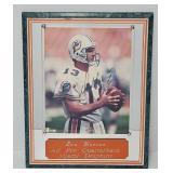 Dan Marino Autographed Photo Plaque