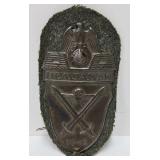 Military-WWII German 1942 Demjansk Campaign Shield