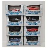 (8) 1988 Ertl 1:43 Die Cast Vehicles (MIB)