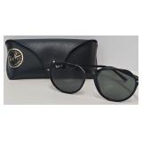 Ray Ban Thalia Polarized Black Sunglasses w/Case