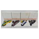 (4) Winross 1:64 Die Cast Promo Tractor Trailers