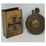 Military - WWI German Trench Lighter & Matchsafe
