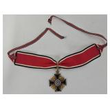 Military - WWII German Order 2nd Class Neck Order
