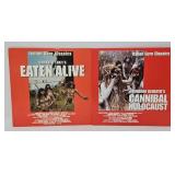 Cannibal Holocaust & Eaten Alive Laser Disc Movies