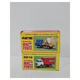 (2) 1970 Japan Shinsei Mini Power Die Cast Trucks