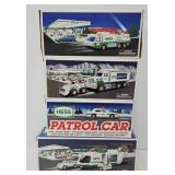 (4) Hess Gas Promo Trucks 1993, 96, 01 & 08 (MIB)