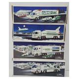 (4) Hess Gas Promo Trucks 1997, 99, 03 & 06