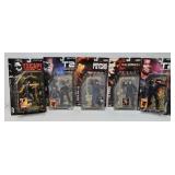 (5) Mcfarlane Toys Movie Maniacs 7" Action Figures