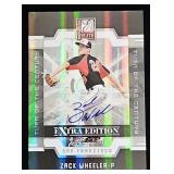 Zach Wheeler 2009 Elite Extra Edition Autograph