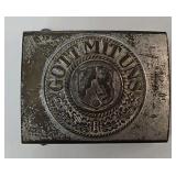 Military - WWI German Vol. Fire Dept Belt Buckle