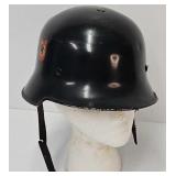 Military - WWII German Fire Police Helmet