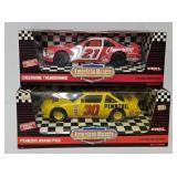 (2) Ertl American Muscle 1:18 Die Cast Stock Cars