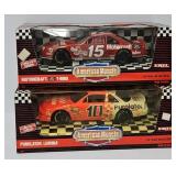 (2) Ertl American Muscle 1:18 Die Cast Stock Cars