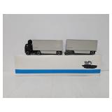 Tonkin 1:53 Die Cast UPS Tandem Tractor Trailer